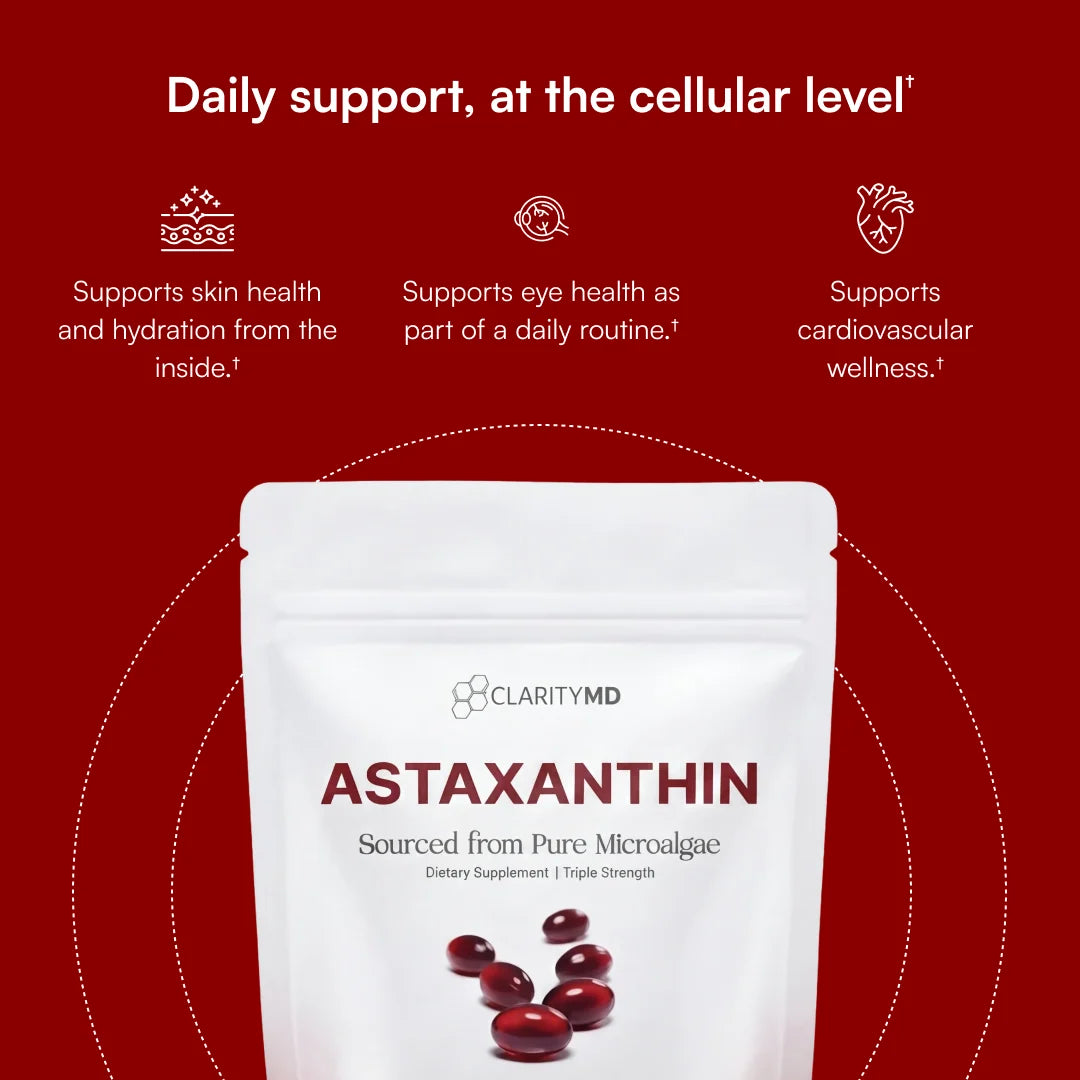 Clarity MD Astaxanthin 12mg Softgels